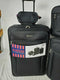 NWT American Explorer Hudson 4-Piece Soft-side Luggage Set Black Travel Bag