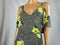 INC CONCEPTS Women Cold Shoulder Midi Lined Dress Gingham Bouquet Print Plus 24W - evorr.com