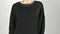 Karen Scott Womens 3/4 Sleeve Black Pointelle Knit Lightweight Sweater Plus 2X - evorr.com