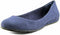 American Rag Cie Womens Ballet Flats Ellie Navy Blue Faux Leather Suede Shoes 7M - evorr.com