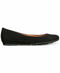 American Rag Women ELLIE Fabric Closed Toe Slide Flats Black Ballet Flat US 8 W - evorr.com