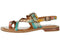 Patricia Nash Women Fidella First Bloom Split Round Toe Casual Slide Sandals 7 M - evorr.com