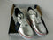 New Polo Ralph Lauren Men's Sneaker Metallic Thorton Silver Shoes Foil Size 9 D