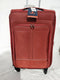 New Dejuno Apollo Spinner Luggage Suitcase 24" Medium Red Lightweight Expandable