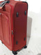 New Dejuno Apollo Spinner Luggage Suitcase 24" Medium Red Lightweight Expandable