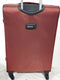 New Dejuno Apollo Spinner Luggage Suitcase 24" Medium Red Lightweight Expandable