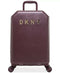 New DKNY Allure 20" Hard Case Spinner Suitcase Luggage Carry On Wine Burgundy