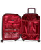 New DKNY Allure 20" Hard Case Spinner Suitcase Luggage Carry On Wine Burgundy