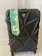 New AMKA Gem Hardside Luggage 28" Large Check IN Spinner Suitcase Black