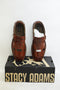 New Stacy Adams Mens Brighton - Closedtoe Fisherman Sandal Shoes Brown 11.5 US