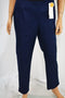 Charter Club Women Stretch Blue Classic Fit Slim-Leg Ankle Pants 8